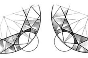 Illustrative representation of facet symmetry in a diamond.